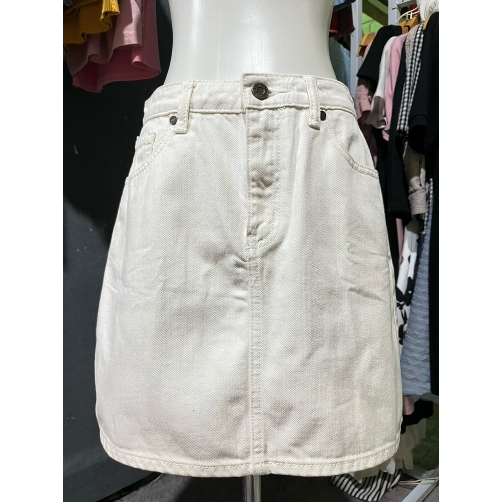 [PRELOVED/THRIFT] Fashion Wanita Rok Jeans Mini | Rok Jeans Pendek Korean Style | Rok Mini Jeans
