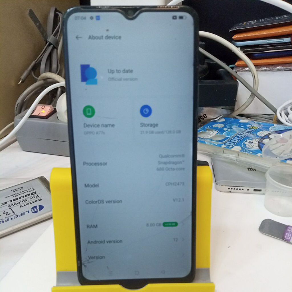 Lcd  Handphone Oppo A77s.                                                                     .     