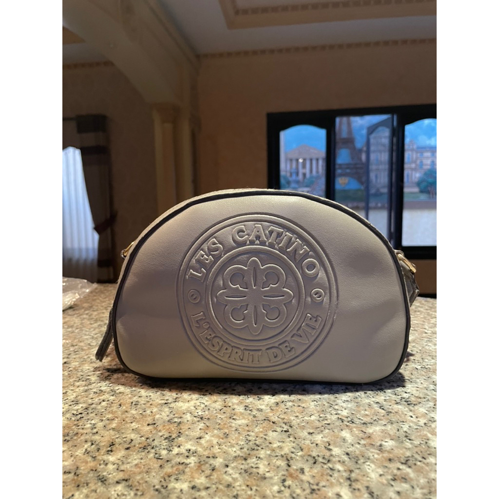Les Catino Mini Sling Bag Gray (Tas Selempang)