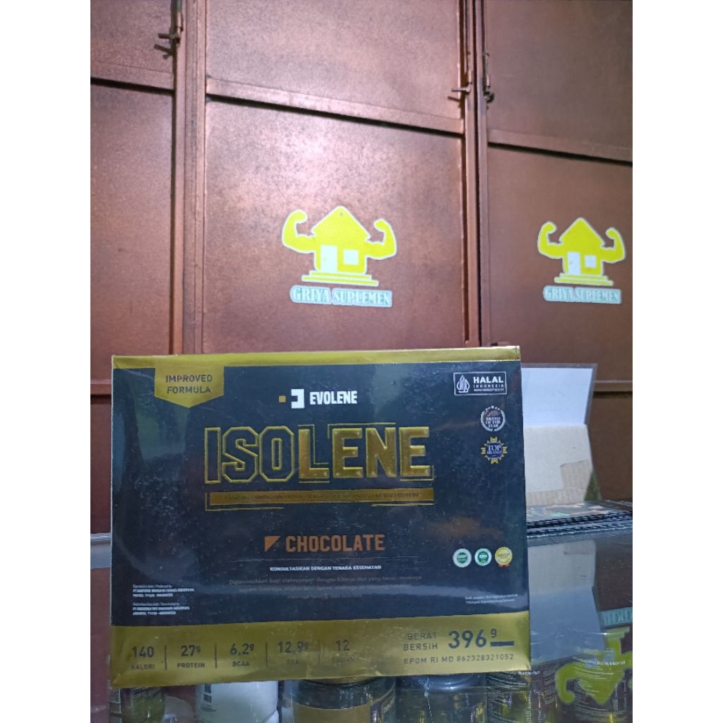 Evolene Isolene 12 Sachet Whey Protein Isolate