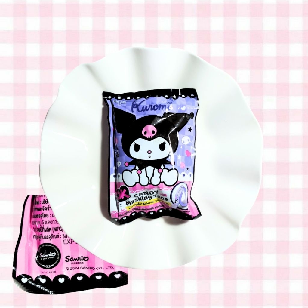 

sanrio 7-11 thailand kuromi blind bag masking tape