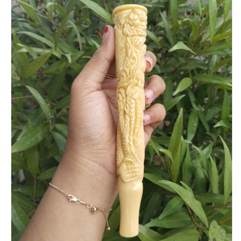 ONCE PIPA UKIR NAGA KEREN CAKEP PANJANG 17CM