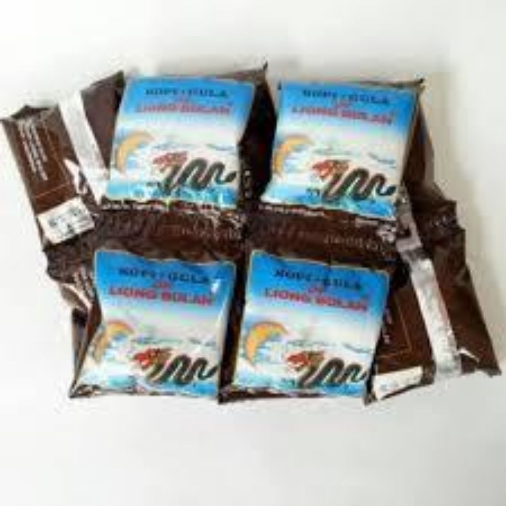 

10 Pcs kopi liong bulan plus gula 28 gram/pcs