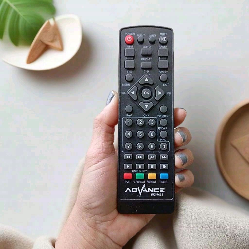 REMOTE REMOT STB ADVANCE DVB -T2 TANPA SETTING