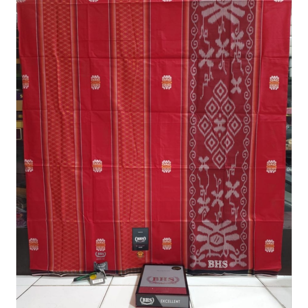 Sarung BHS Excellent Mercerized SKT Motif SGA SGS SGK SGB TUR DLL Silver