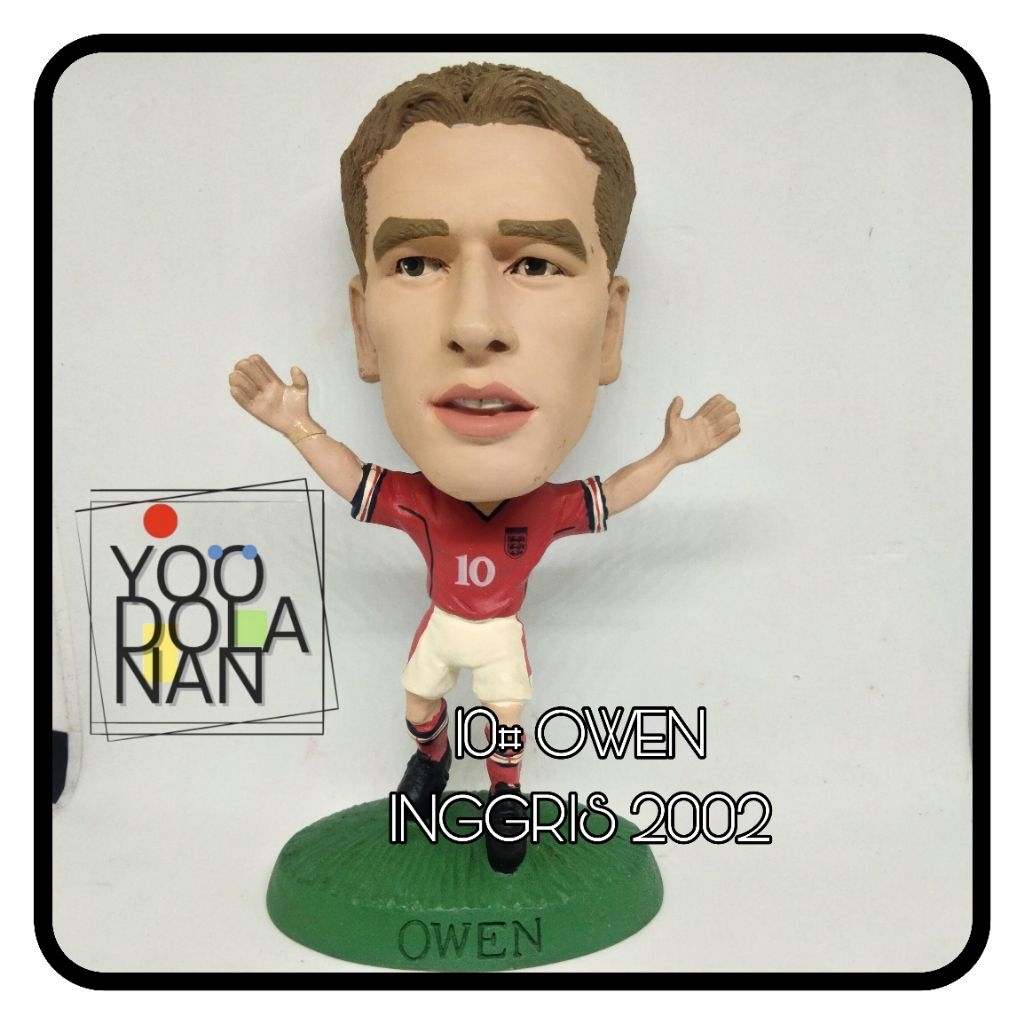 10# OWEN - INGGRIS 2002 CORINTHIAN PROSTARS XL FIGURE PEMAIN BOLA