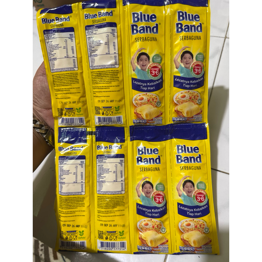 

Blue Band Serbaguna 20g x 6 sacshet (Stick)