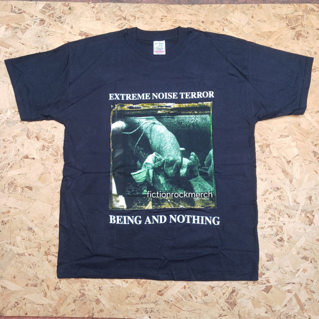Kaos Band EXTREME NOISE TERROR import original Size XL - Being and Nothing NOS 2001 Screen Stars