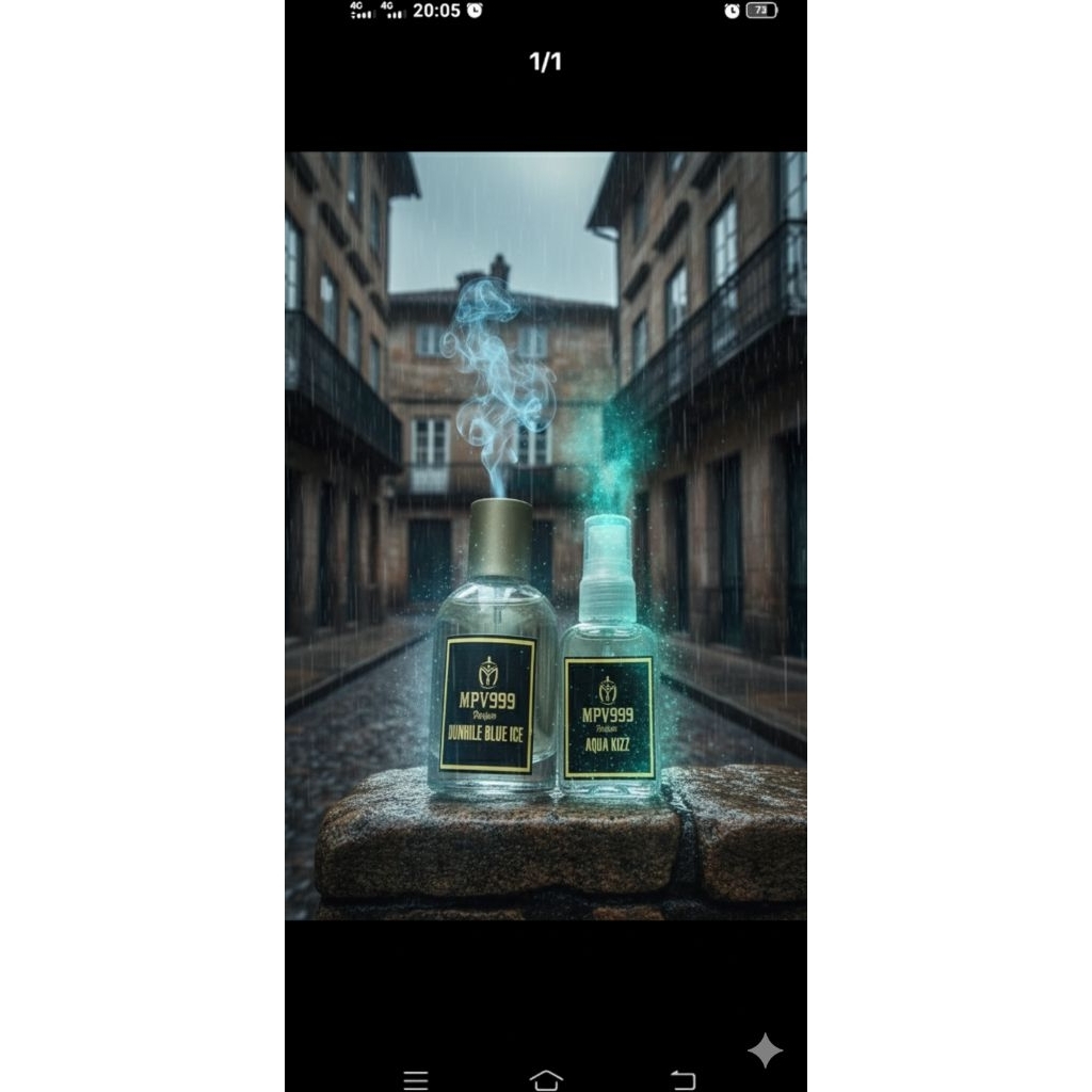 Parfum BLACK MAGIC,AQUA KIZZ tahan lama 30mll (TERMURAH 2 BOTOL)