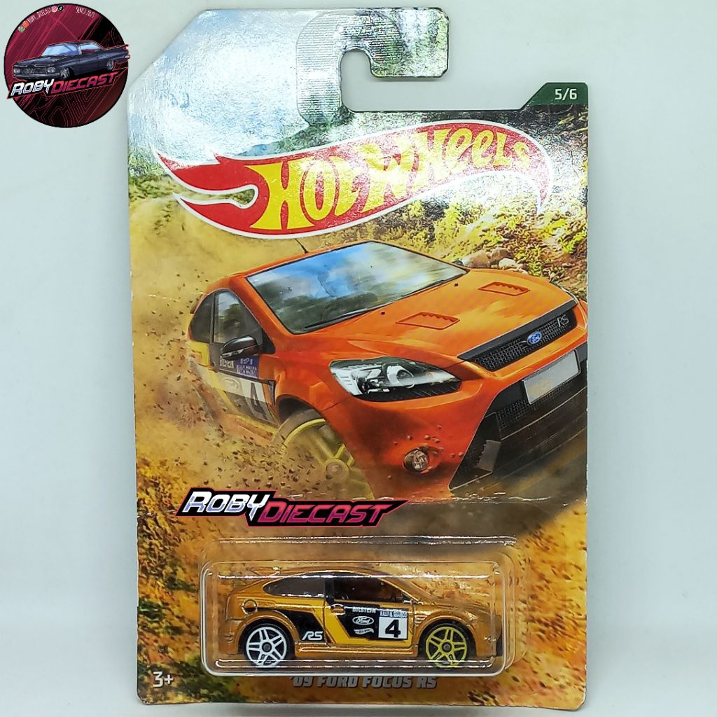 Hot Wheels '09 Ford Focus RS Backroad Rally
