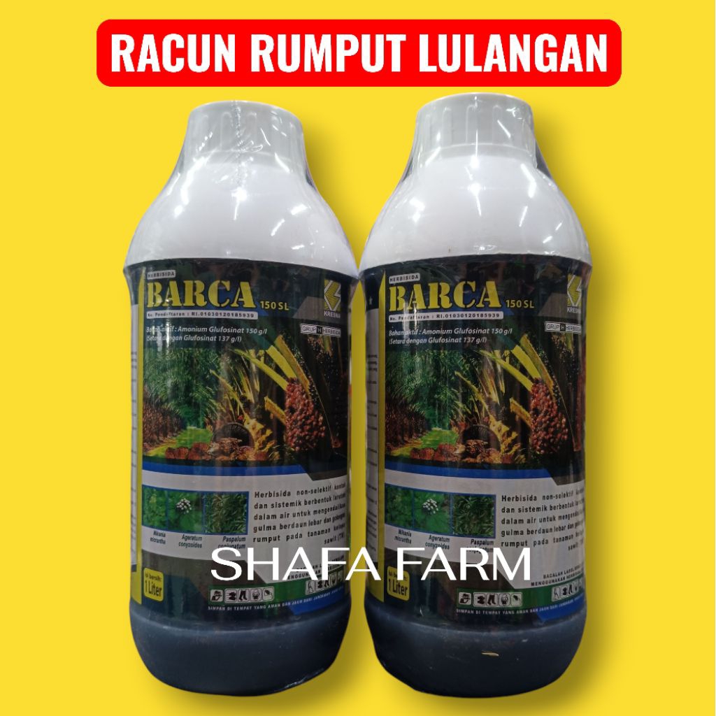 BARCA 150 SL Herbisida Sistemik Racun Rumput Lulangan