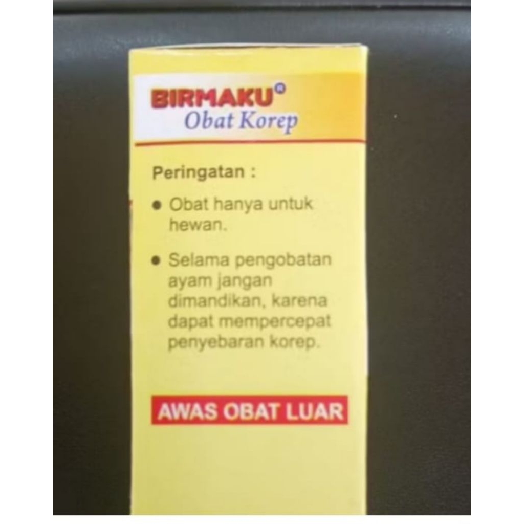 obat korep ayam