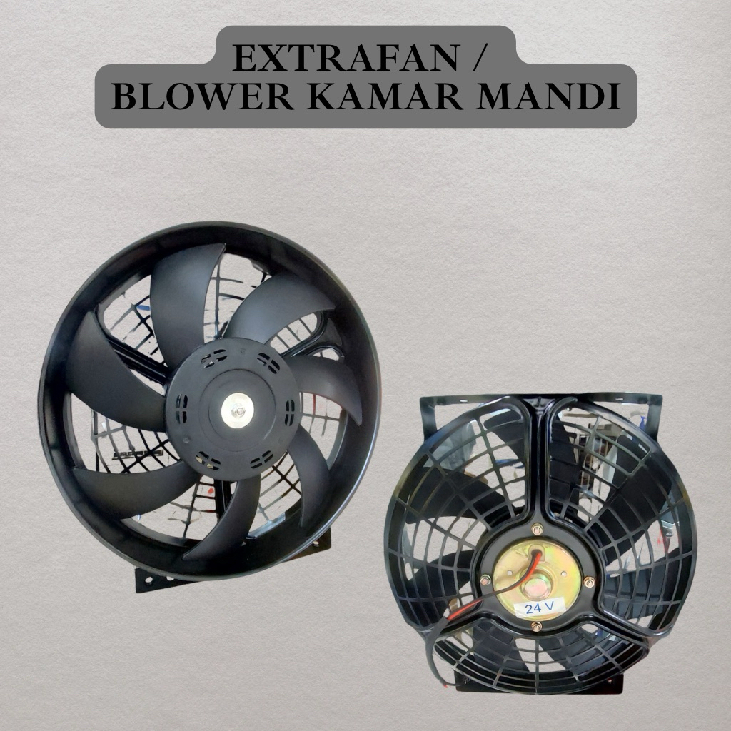 Extrafan // Blower Kamar mandi // Kipas Kamar mandi bisa untuk bus dll