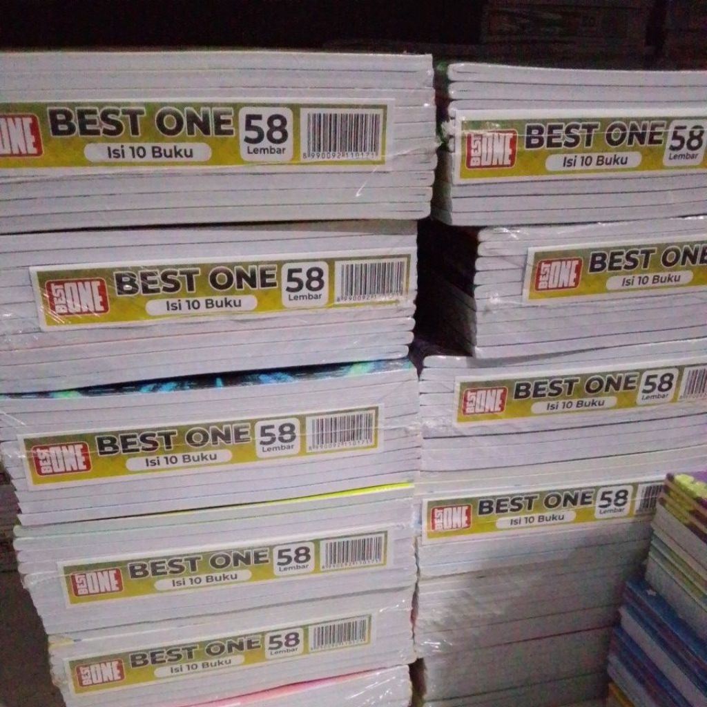 

Buku Tulis 58 Lembar per pack 10 buku