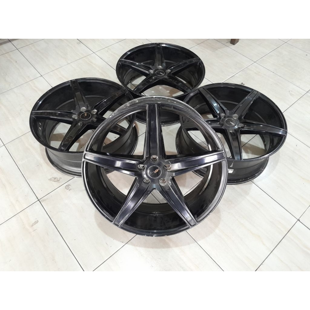 VELG EMISION R22 X9 5X120 ET40 PAS BUAT MOBIL BMW MINI HYUNDAI RANGEROFER DISCOFERY VW