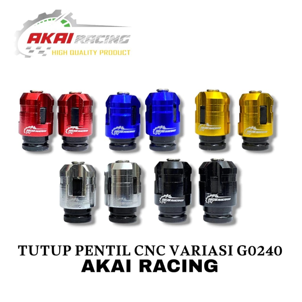 Tutup Pentil Nyala Tutup Pentil Akai Ban Sepeda & Motor