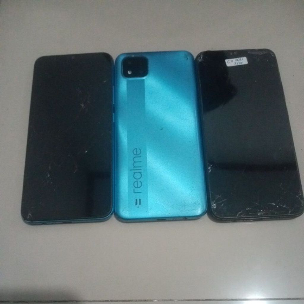 UNIT MESIN HP REALME C11 NORMAL TEST GARANSI