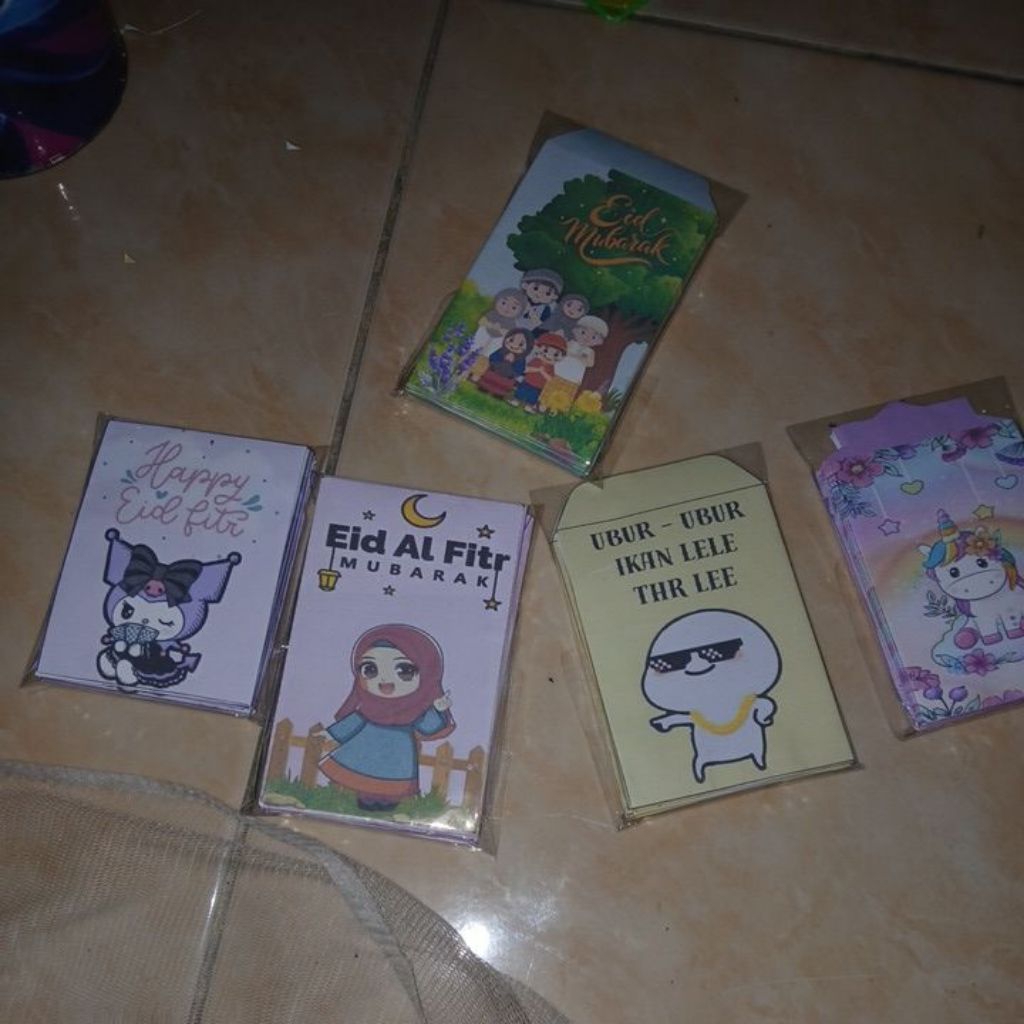 

10 Lembar Amplop Lebaran