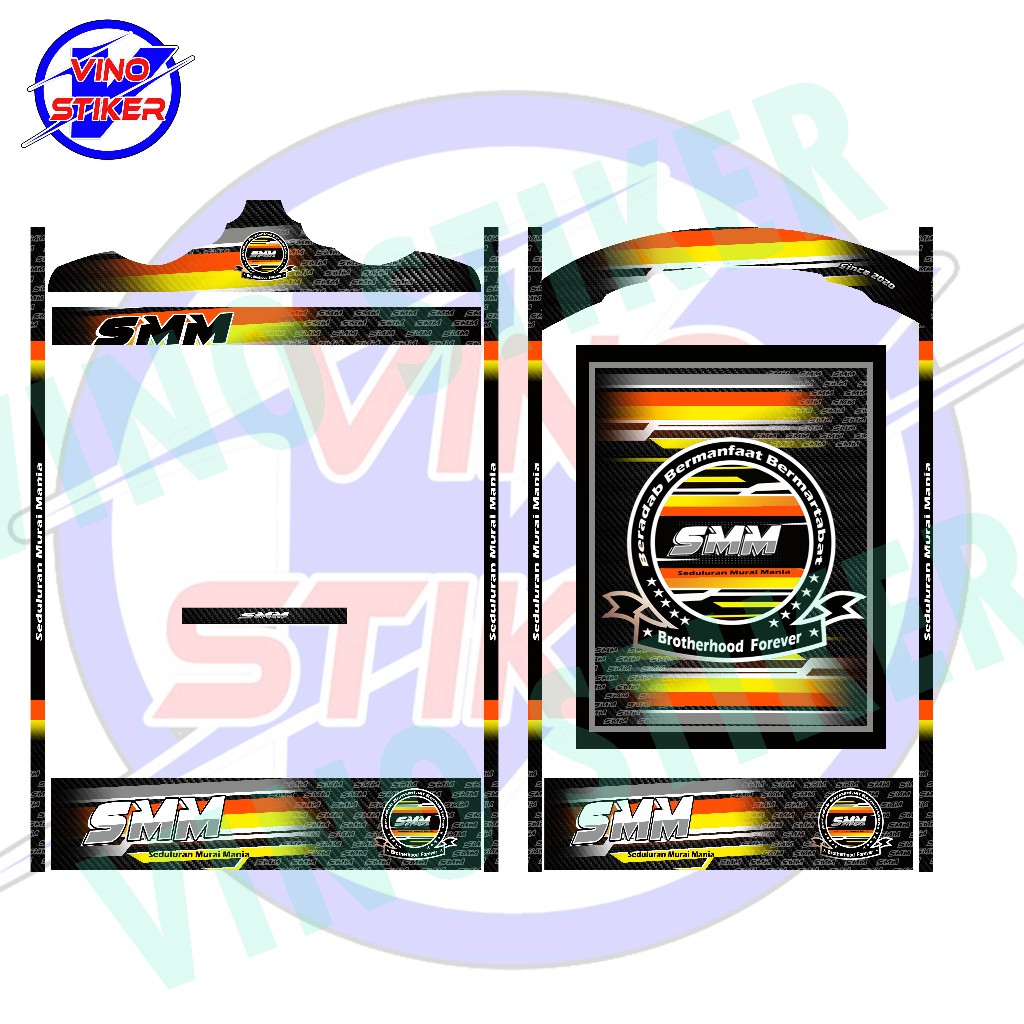 STIKER DECAL SANGKAR SMM STIKER DECAL SANGKAR SMM KOTAK