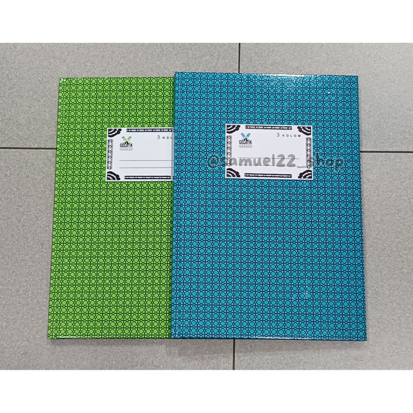 

Buku Hard Cover / Hardcover Folio Kas 3 Kolom 3K Gelatik Kembar 100 Lembar