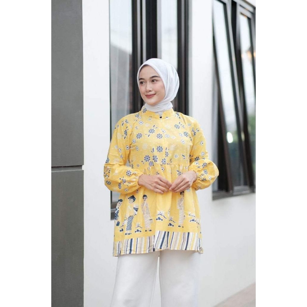 Batik Mbok Jamu Dan Vespa