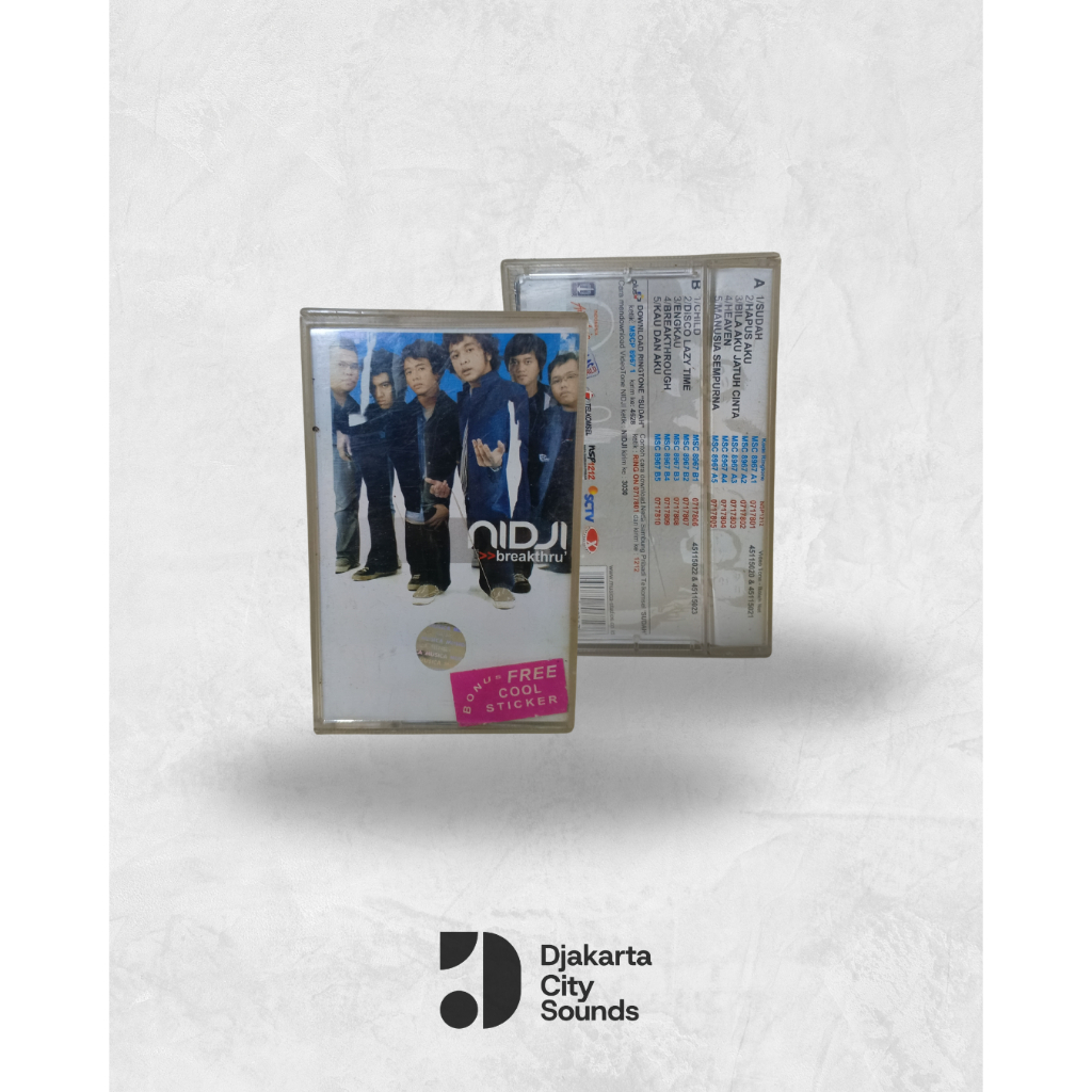Kaset Pita Nidji - Breakthru