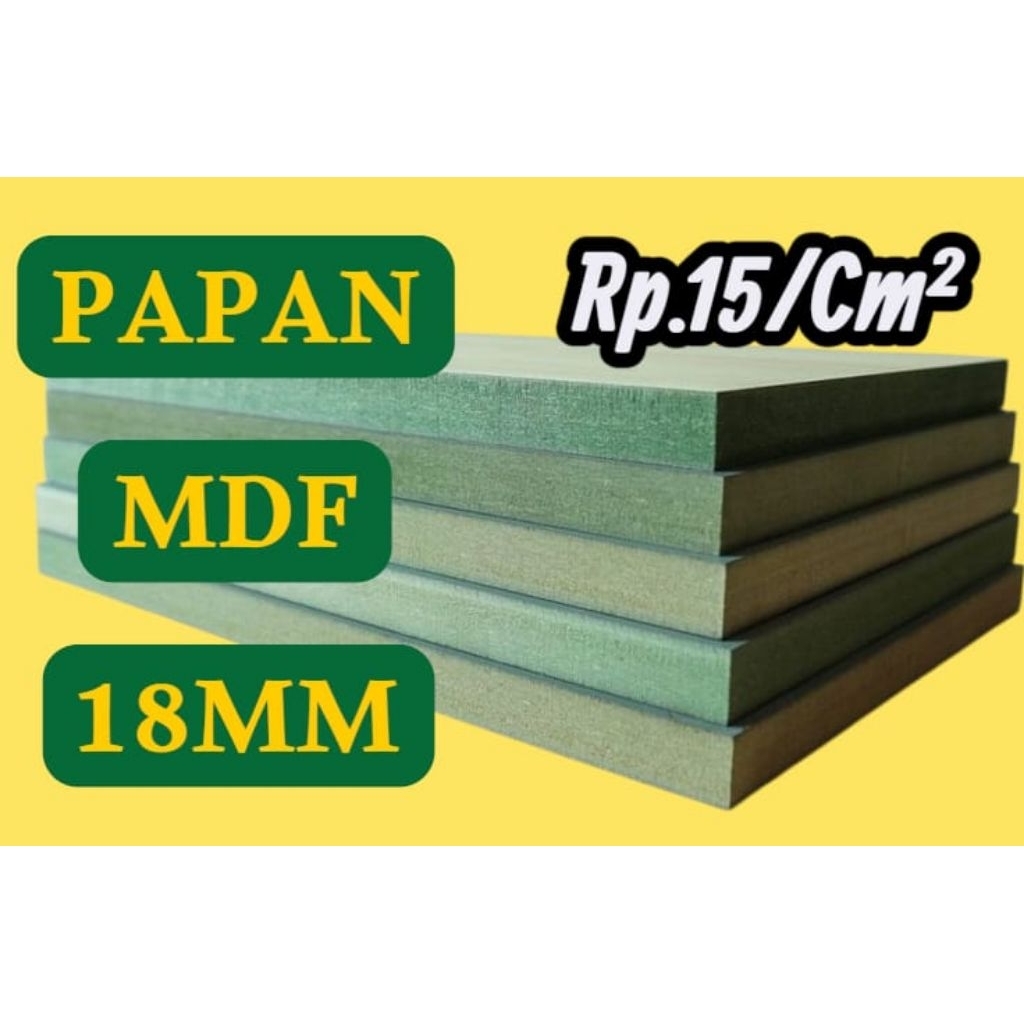 Papan mdf 18mm/mdf custom