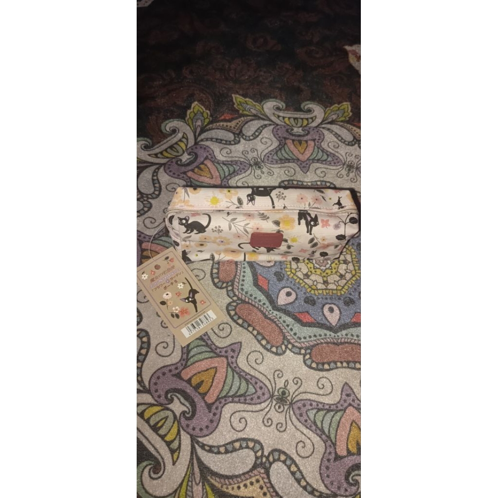 

Tempat pensil / pouch Totoro,Tempat pensil / pouch Jiji (kucing hitam dari Kiki's Delivery Service).