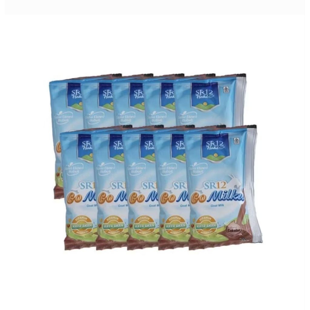

susu Go Milku sr12 kemasan sachet 10sachet rasa coklat