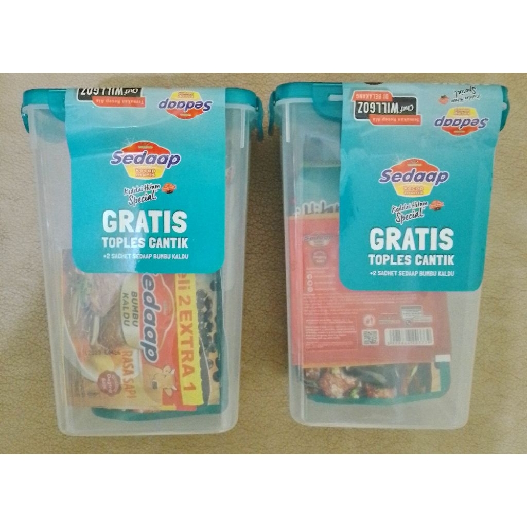 

FREE TOPLES CANTIK SEDAAP KECAP MANIS 725 GRAM KECAP MANIS SEDAAP 725 GRAM BONUS BOTOL CANTIK DAN 2 SACHET PENYEDAP BUMBU KALDU