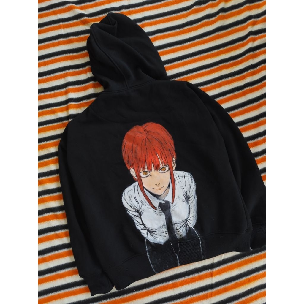 Hoodie Boxy Anime Makima Chainsaw Man Reworked