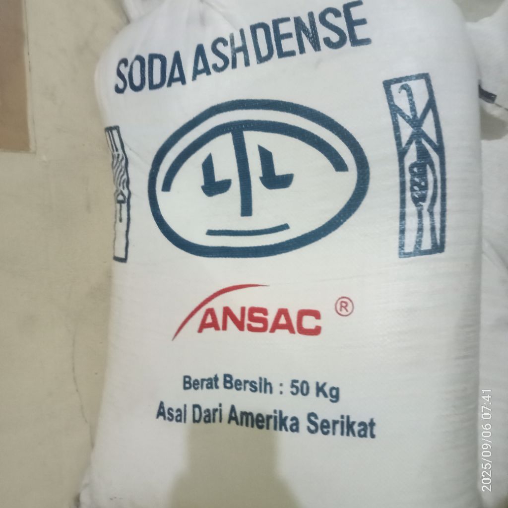 soda ash dense/soda abu 1KG