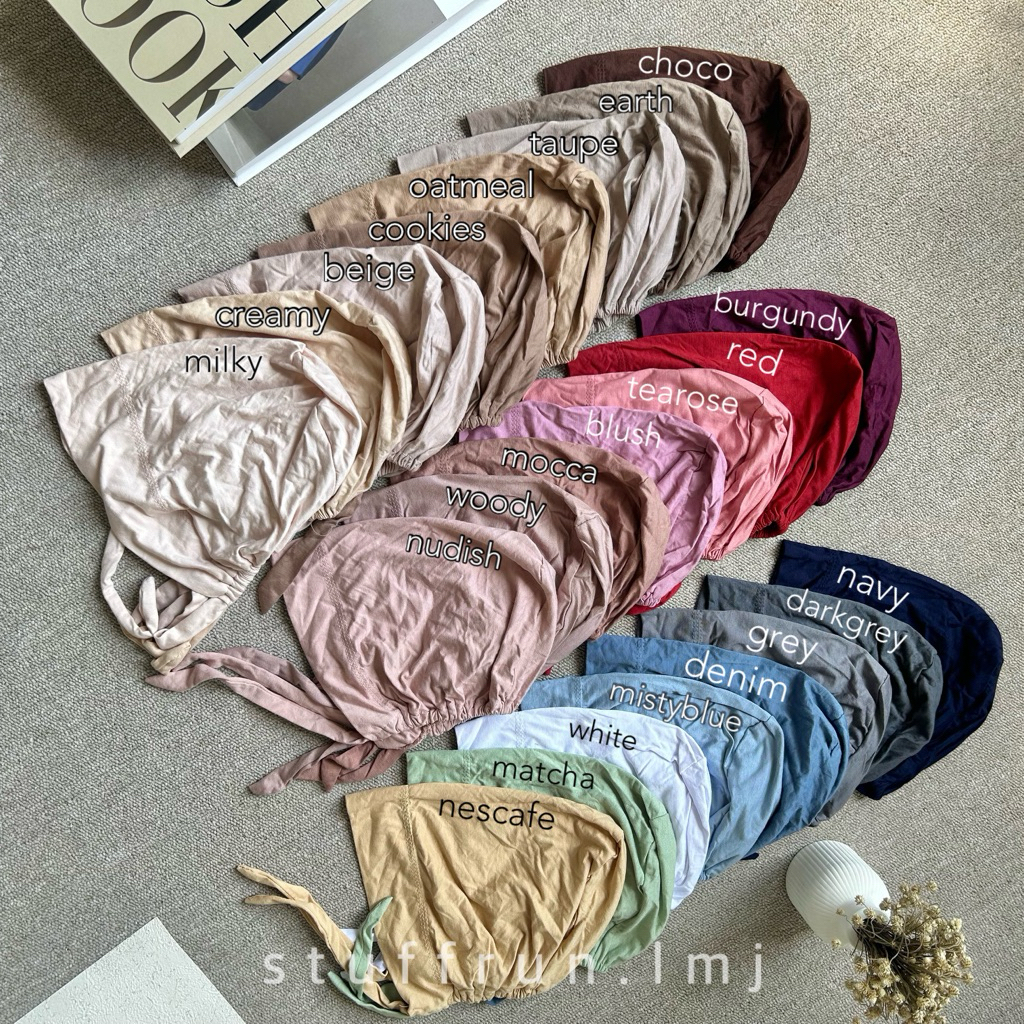 Ciput Rayon Tali Premium / Ciput Kaos Rayon / Ciput Kaos Rayon Bandana