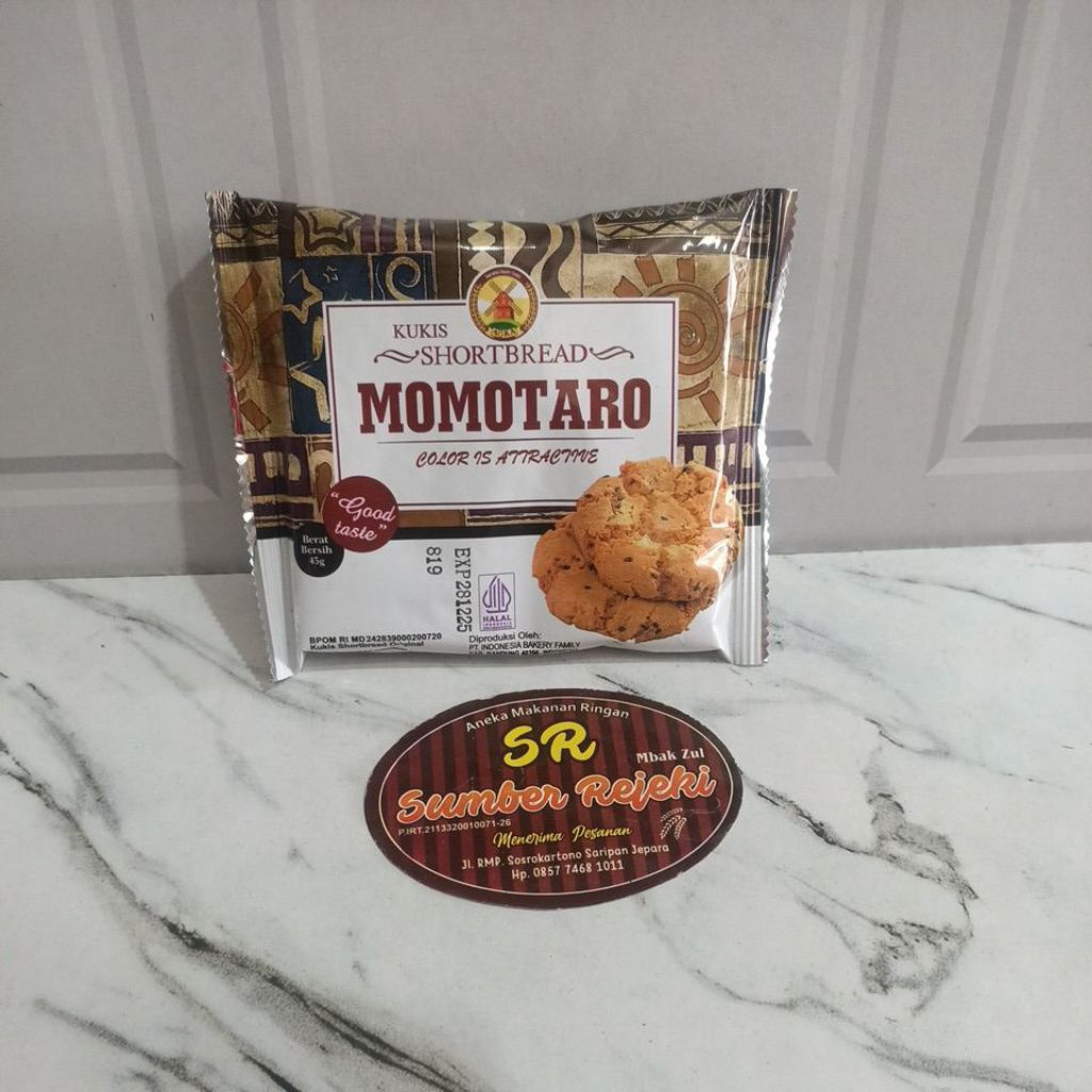 

ROTI MOMOTARO RASA GOOD TASTE BERAT 45 GRAM