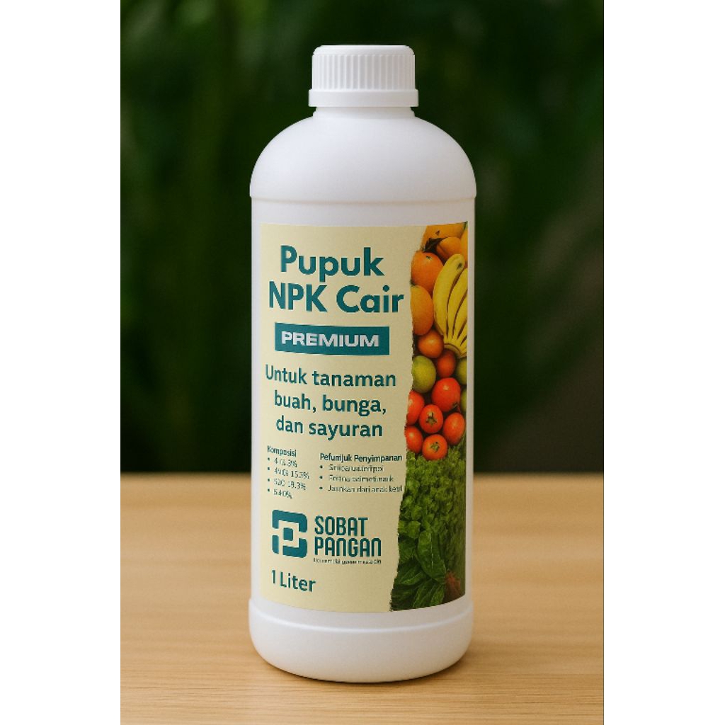 PUPUK CAIR NPK + ZA Untuk Tanaman sayuran dan buah buahan