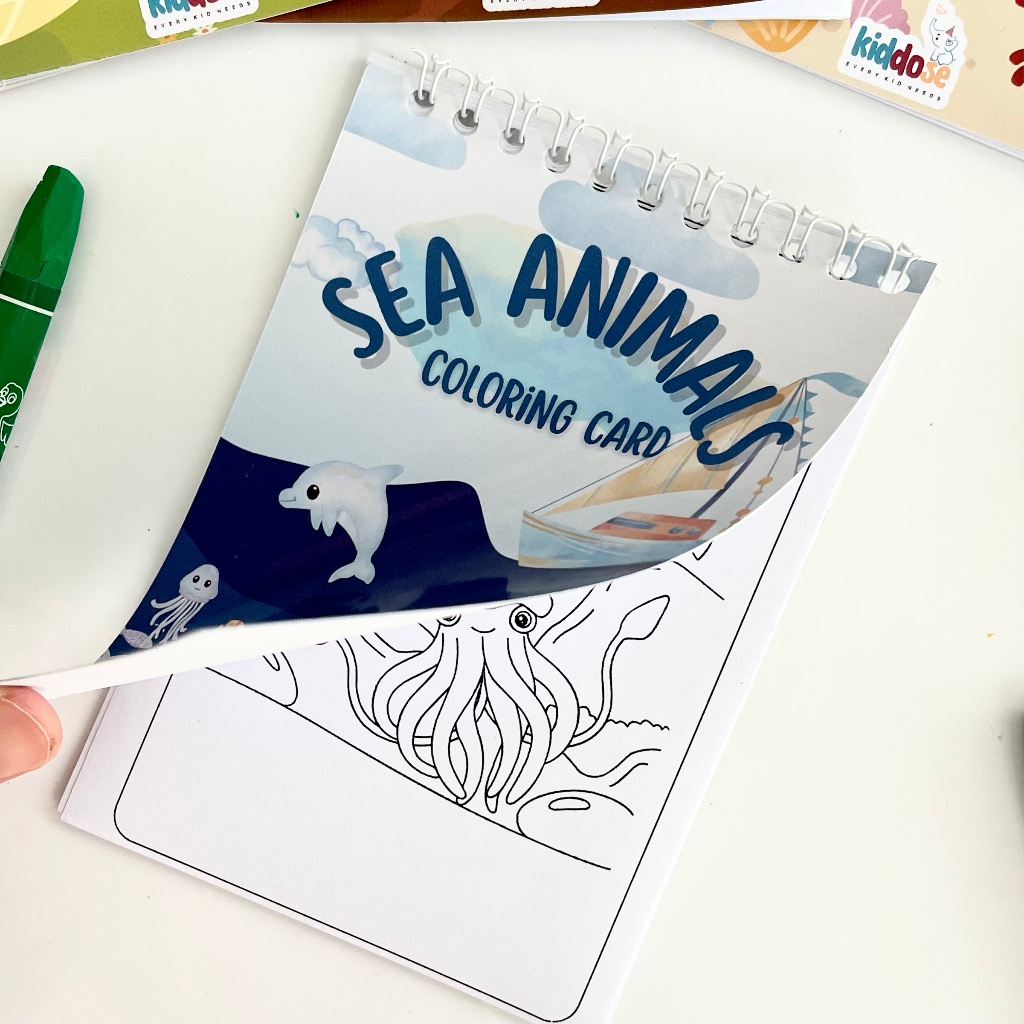 

BUKU MEWARNAI ANAK MINI A6 10 lembar TEMA HEWAN TERNAK FARM ANIMAL EDUKATIF PAUD TK SD