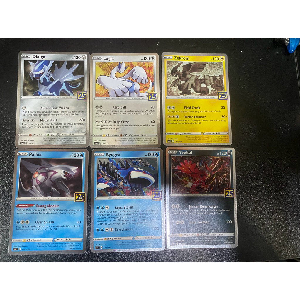 kartu pokemon tcg indonesia 25th anniversary