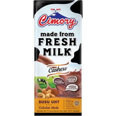 

Cimory Susu UHT Cokelat Cashew Kotak 250 ml