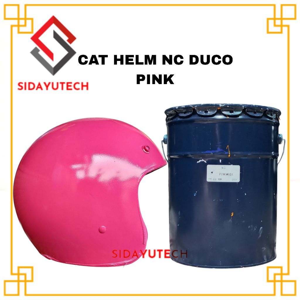 Cat Helm NC Duco Jepang Pink