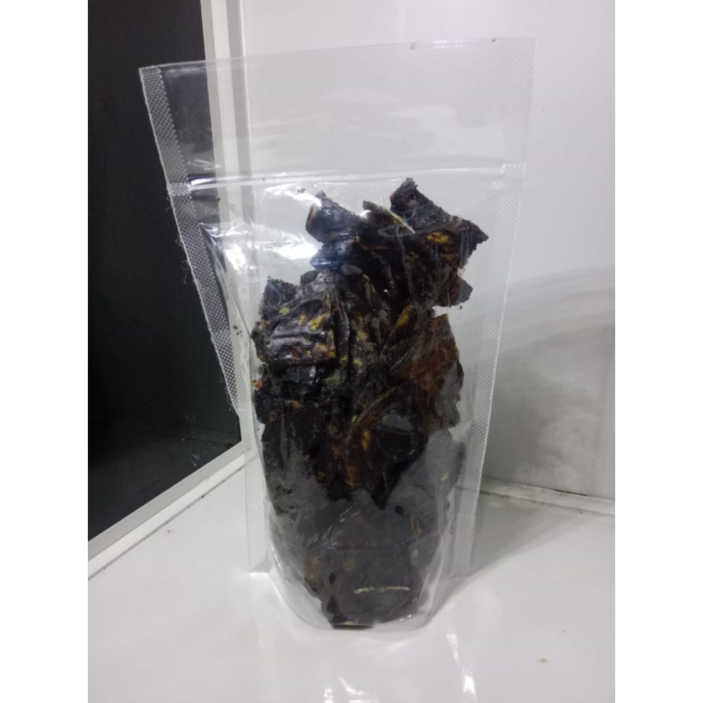kripik pisang rasa coklat