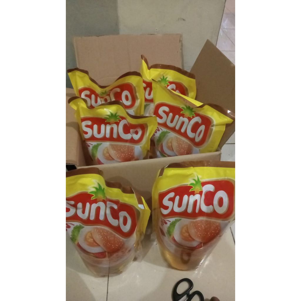 

Sunco minyak goreng 2L 1 dus