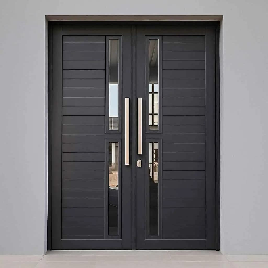 PINTU UTAMA ALUMUNIUM COSTUM