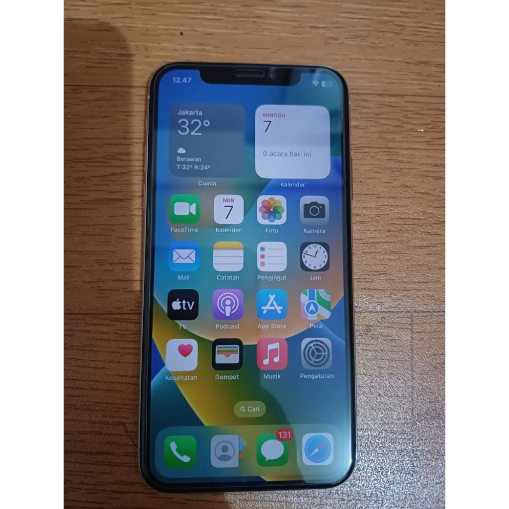 iPhone X silver 64GB