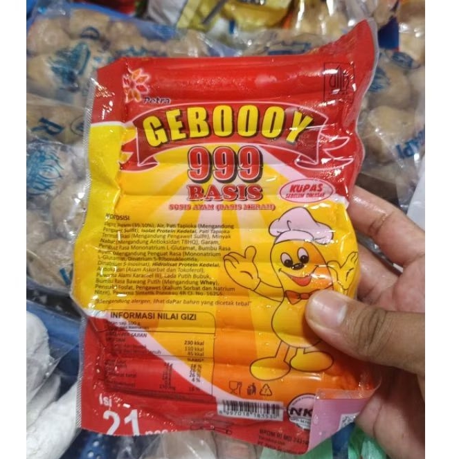 

Sosis Geboooy Rasa Ayam