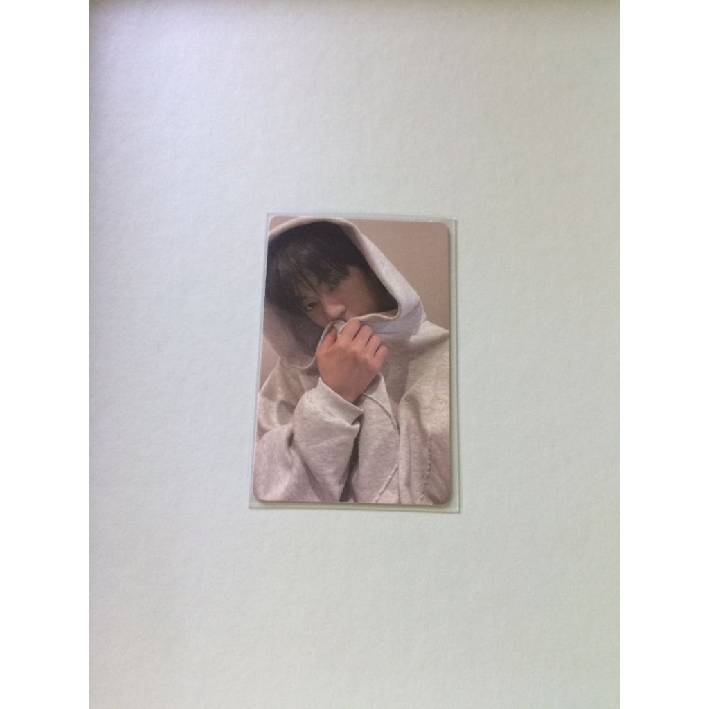 photocard official tws sparkling blue dohoon hoodie