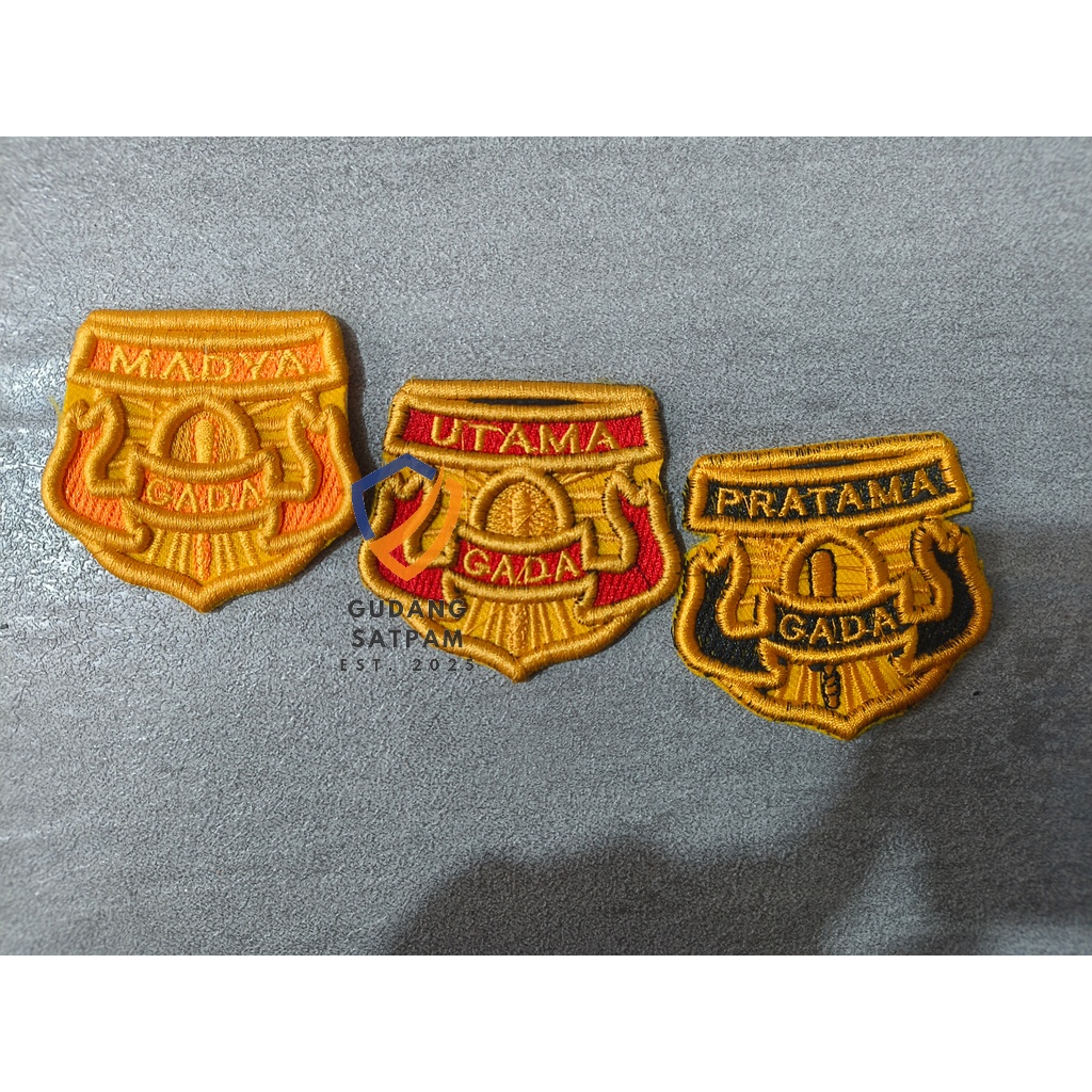 Badge Timbul Gada - Bet Timbul Gada Madya - Bet Gada Utama Timbul - Bet Gada Pratama