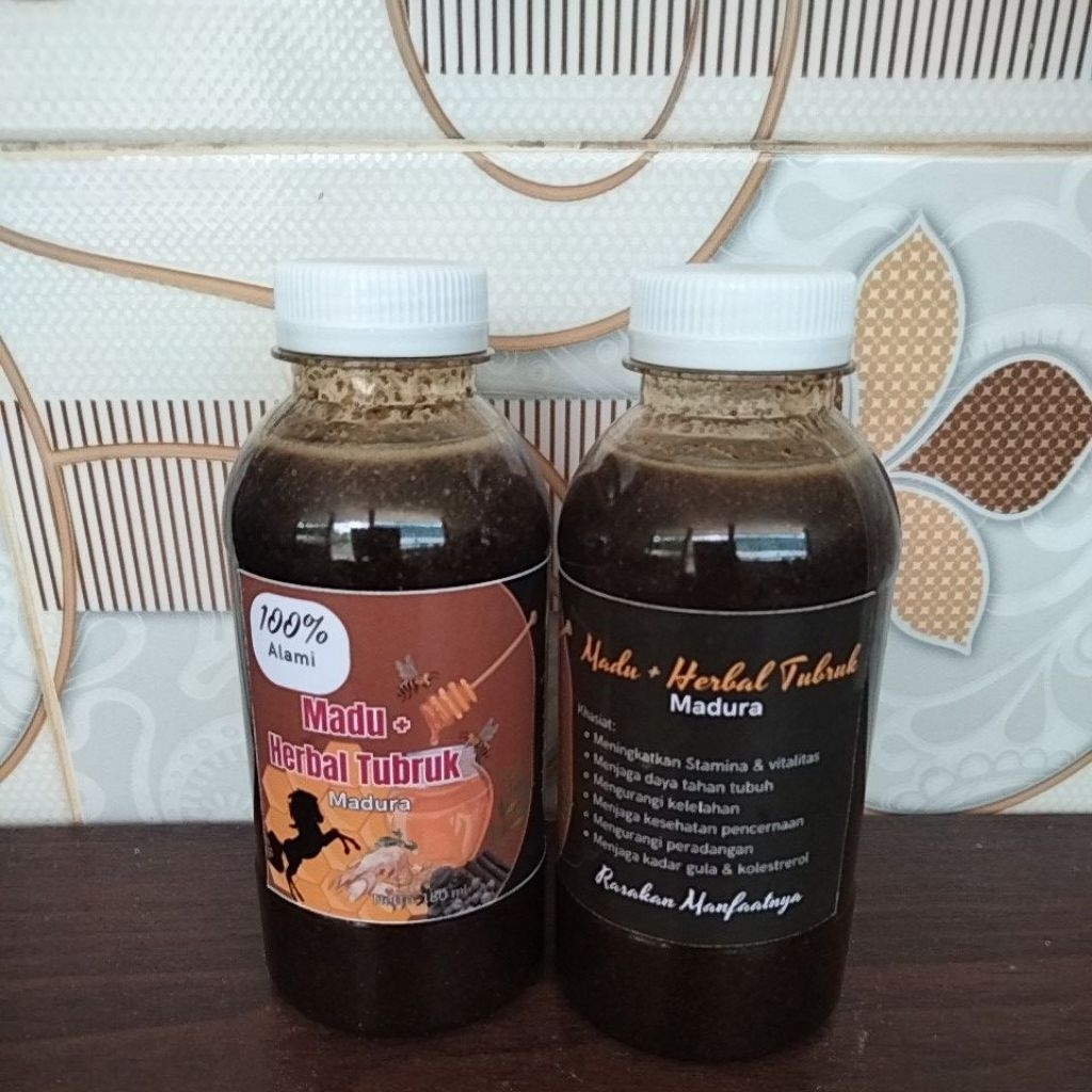 

Madu + Herb4l Tubruk Madura Netto: 180 ml
