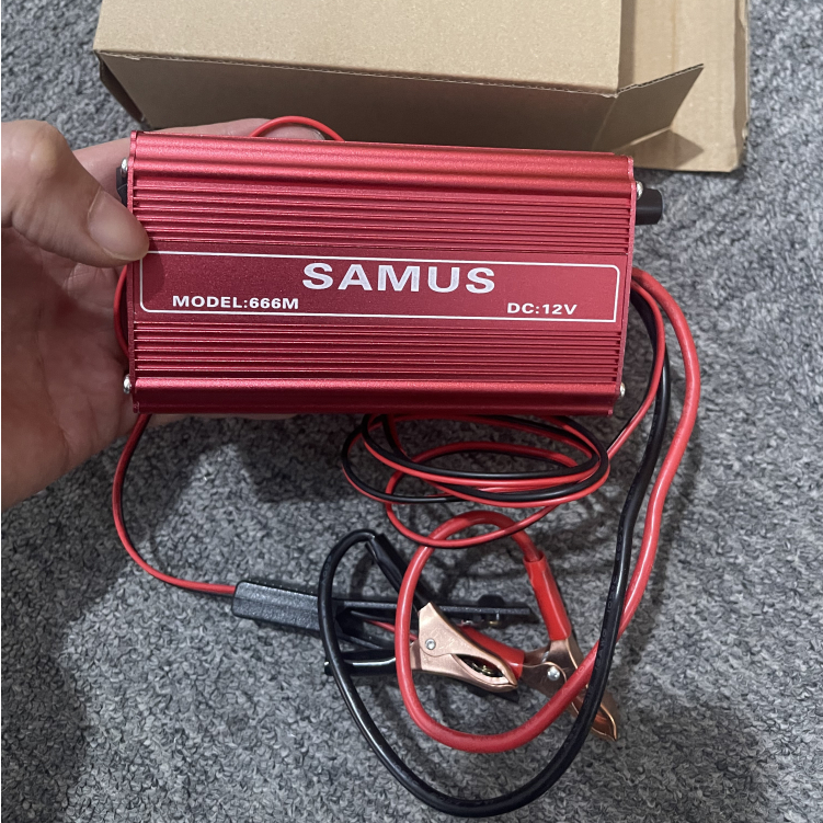 Ready SAMUS Mini portabel 666M 3000W 12V IGBT Inverter Elektronik Tegangan Tinggi