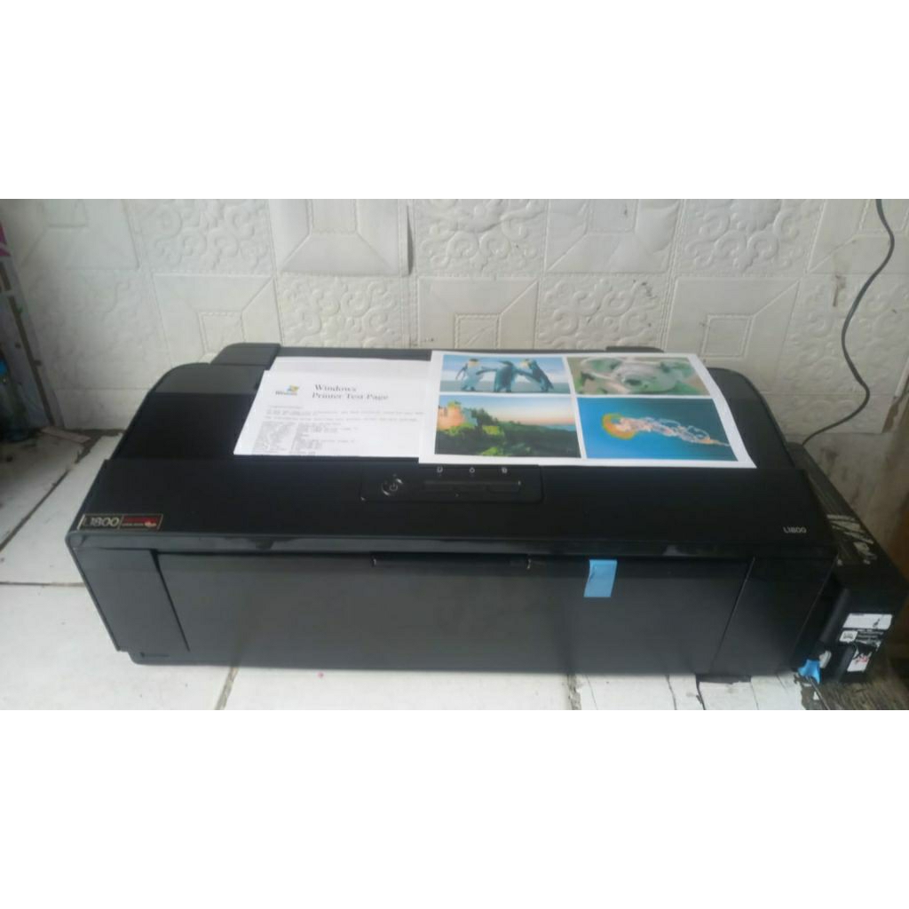 Printer Epson L1800 A3 stylus photo siap pakai