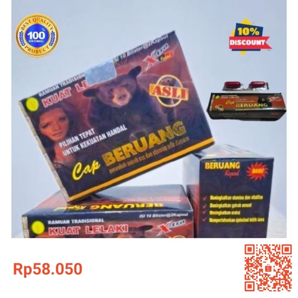 

best seller cap beruang original produk